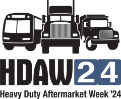 Heavy Duty Aftermarket Week (HDAW) 24 logo for 2024 event