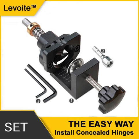 levoite cabinet hinge template jig