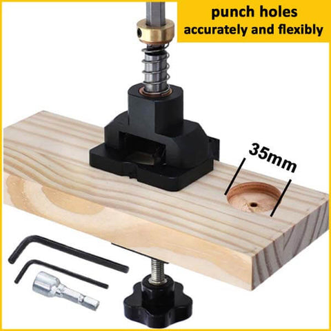 Levoite 35mm cabinet hinge jig for cabinet concealed hinge hole opener