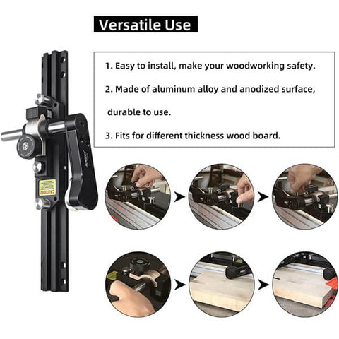 Clear-Cut Precision Stock Guides For Table Saws