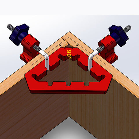 Levoite Cabinet and Drawer Clamp Positioning/Assembly Squares 90 Degree Corner Clamp