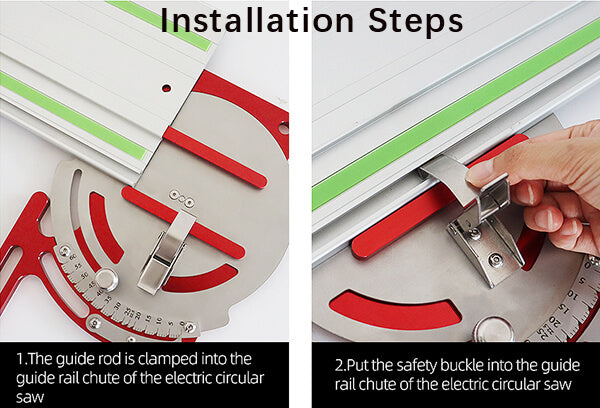 Levoite™ Precision Adjustable Track Square