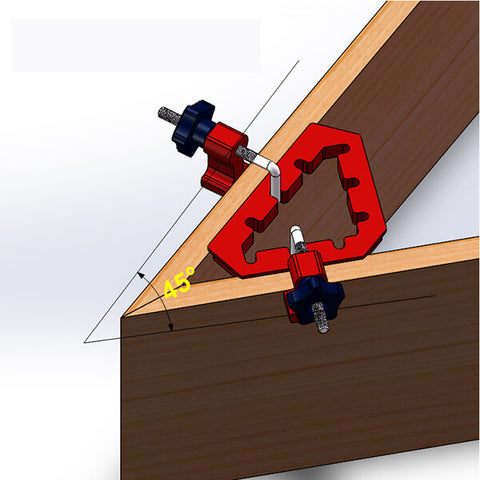 Levoite Cabinet and Drawer Clamp Positioning/Assembly Squares 90 Degree Corner Clamp