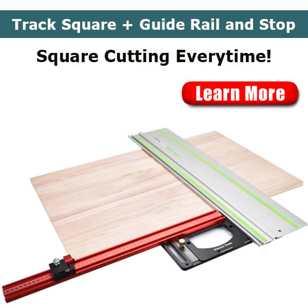 Levoite Track Saw Square Guide Rail Square for Woodworking