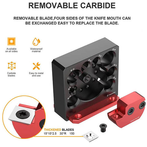 Levoite™ Dowel Making Jig Dowel Maker - 8 Hole