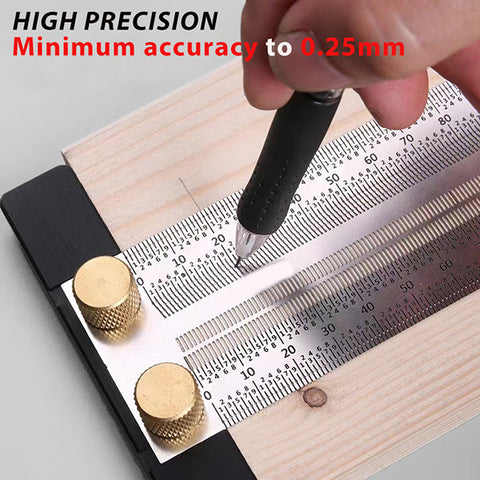 Levoite™ Precision T-Square Ruler Measuring and Marking