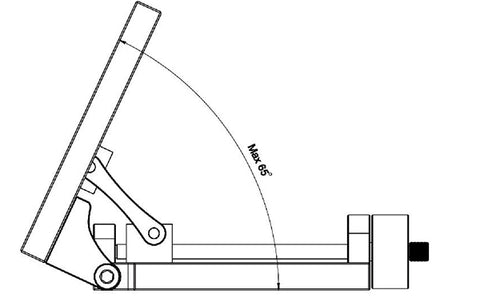 Levoite Adjustable Angle Tilt Hole Puncher Multi Woodworking Aluminum Alloy Positioning Fixture Jig