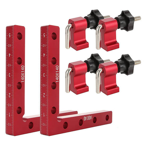 Levoite Precision Clamping Squares 90 Degree Corner Clamp, Positioning/Assembly Squares