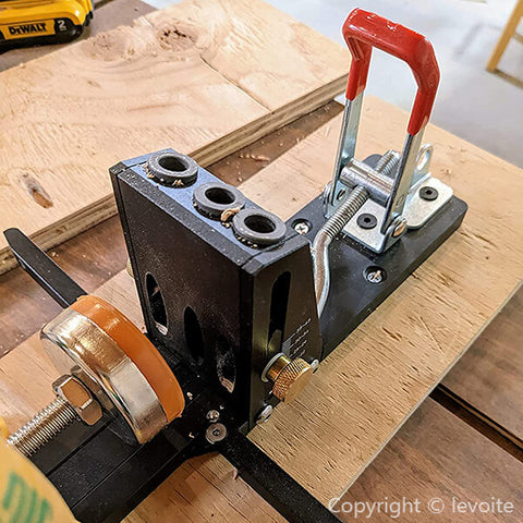 Levoite™ Classic Pocket Hole Jig Kit for Joinery Woodworking