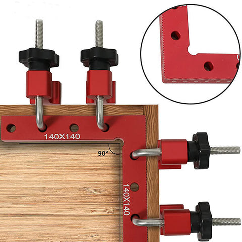 Levoite Precision Clamping Squares 90 Degree Corner Clamp, Positioning/Assembly Squares