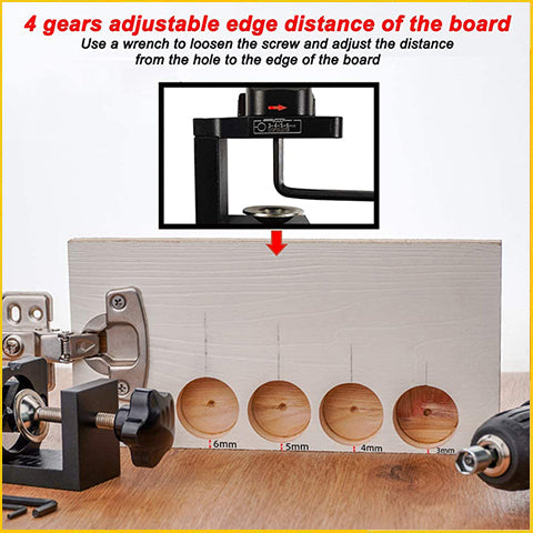 Levoite Concealed Hinge Boring Jig