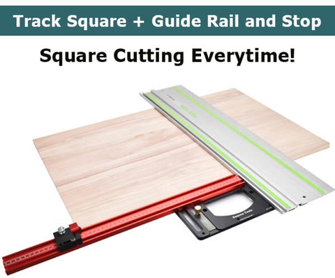 Levoite™ Precision Track Saw Square Guide Rail Square for Festool and Makita Rails