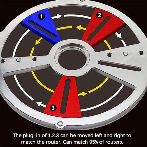 Levoite Base Jig for Compact Routers Compact Router Sub-Base