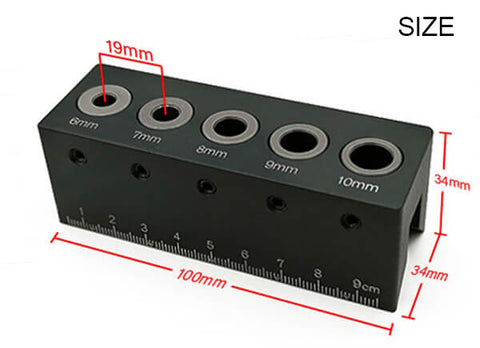 drill guide for round stock