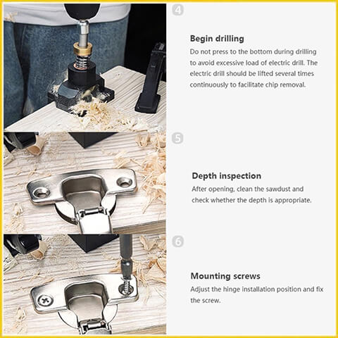 Levoite European Hinge Jig Template