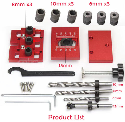 Levoite Cam and Dowel Jig Furniture Cam Lock Jig