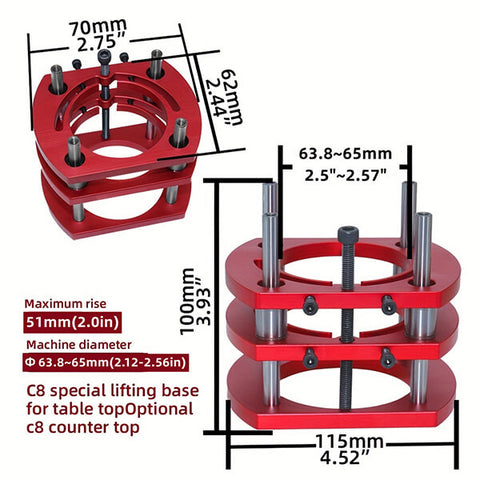 Levoite Precision Router Lift System Kit