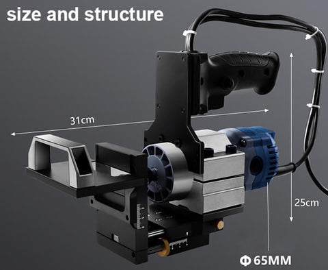 Levoite Router Mortising Jig Handheld Mortising Jig For Router Morticer Jig