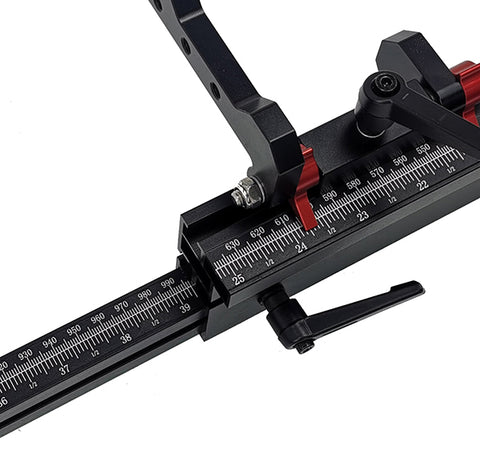 Levoite Precision Universal Miter Gauge System with Extended Miter Gauge Fence for Table Saw