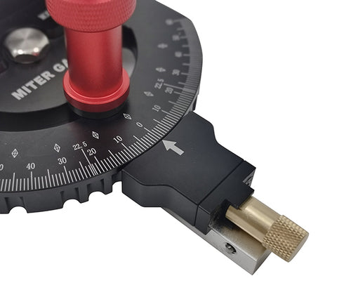 Levoite Precision Universal Miter Gauge System with Extended Miter Gauge Fence for Table Saw