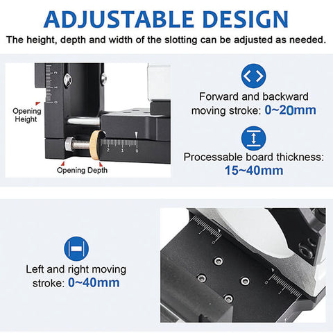 Levoite Router Mortise Jig Mortising Jig System