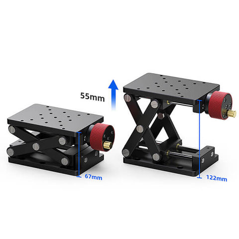 precision fine tuning lifting platform of optical laboratory