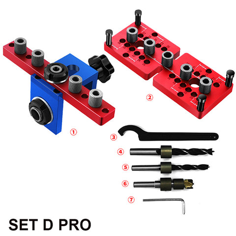 Levoite Doweling Jig Cam Lock Connector Jig Minifix Jig