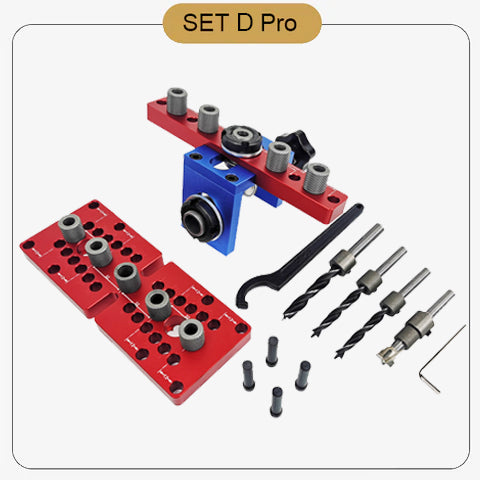 Levoite 3 in 1 Doweling Jig Kit System