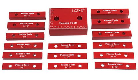 Levoite Precision Setup Blocks Height Gauge Set