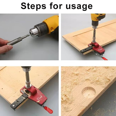 Precision Concealed Hinge Jig Cabinet 35MM Hinge Jig Euro Hinge Jig Tempalte