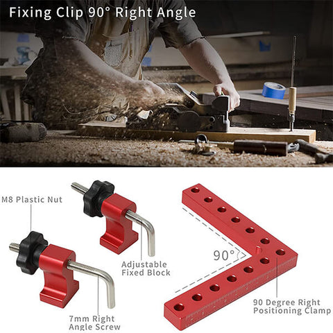 Levoite Precision Clamping Squares 90 Degree Corner Clamp, Positioning/Assembly Squares