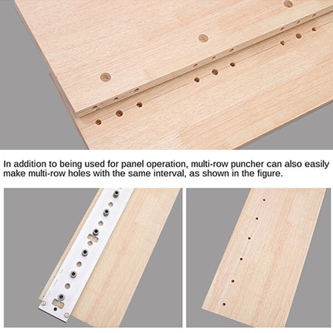 Levoite Doweling Jig Kit Furniture Cam Lock Jig for Woodworking