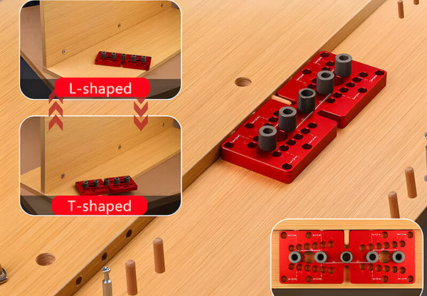 Levoite™ Doweling Jig Cam Lock Jig Cam and Dowel Jig