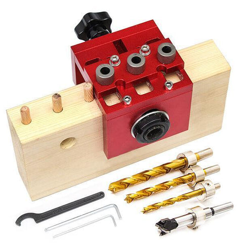 Levoite Precision Doweling Jig | Furniture Cam Lock Dowel Jig | Pro Cam Lock Connector Jig