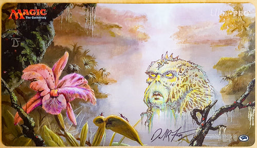 Swamp Moxen - Dan Frazier - Signed by the Artist - MTG Playmat