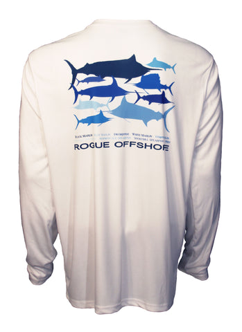 rogue billfish crew performance shirt offshore fishing