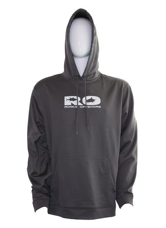 RO Performance Hoodie Charcoal – Rogue Offshore