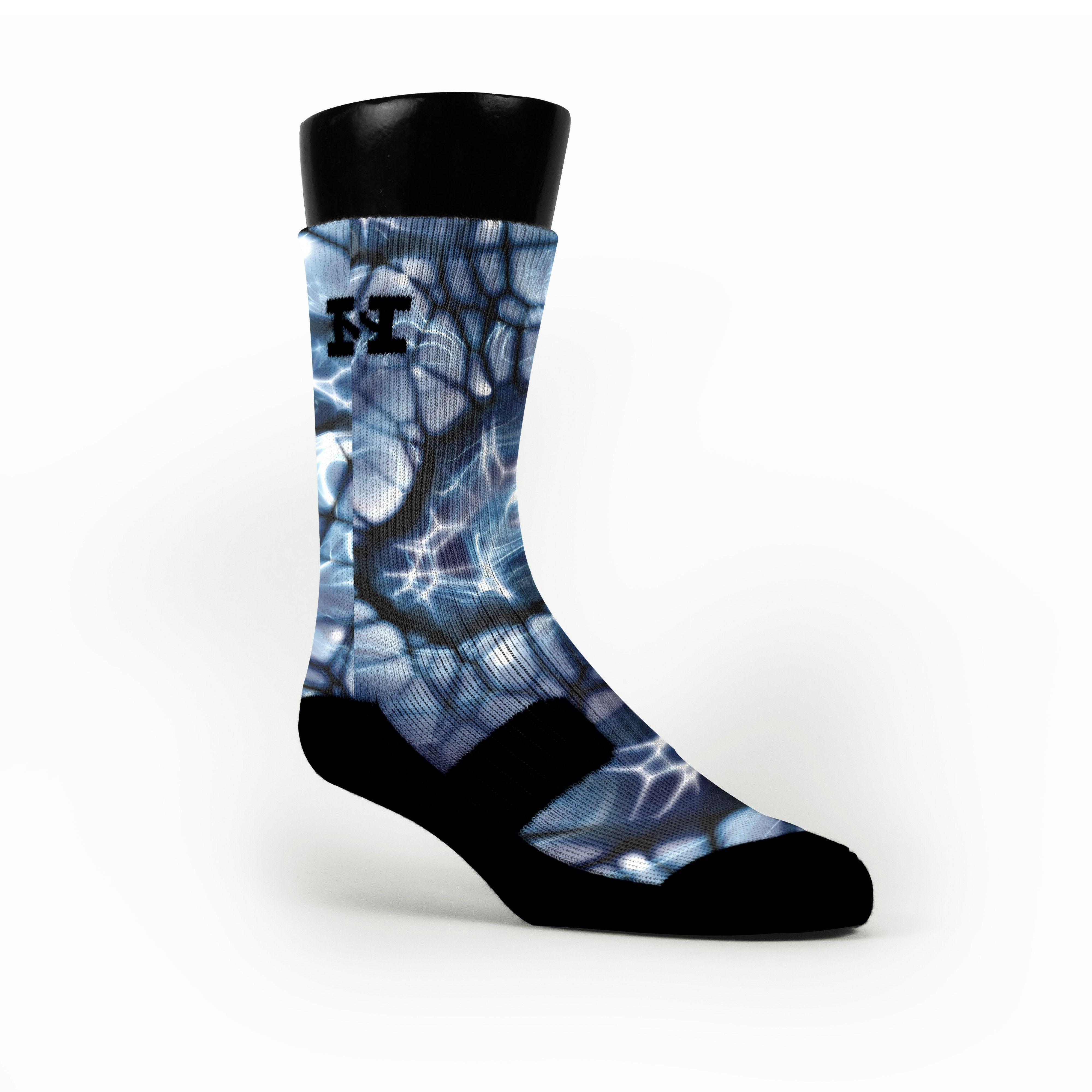 Custom Fire Galaxy Elite Socks / Swaggin' Socks