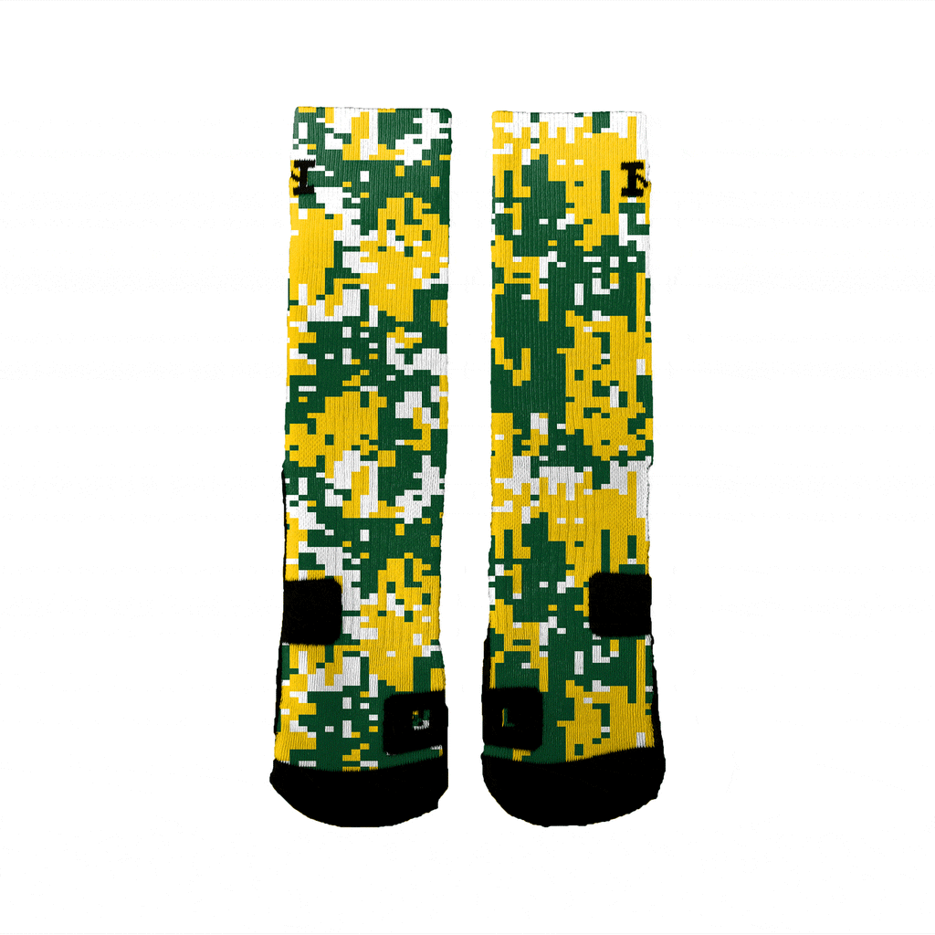 Oregon Digital Camo Custom Nike Elite Socks – HoopSwagg