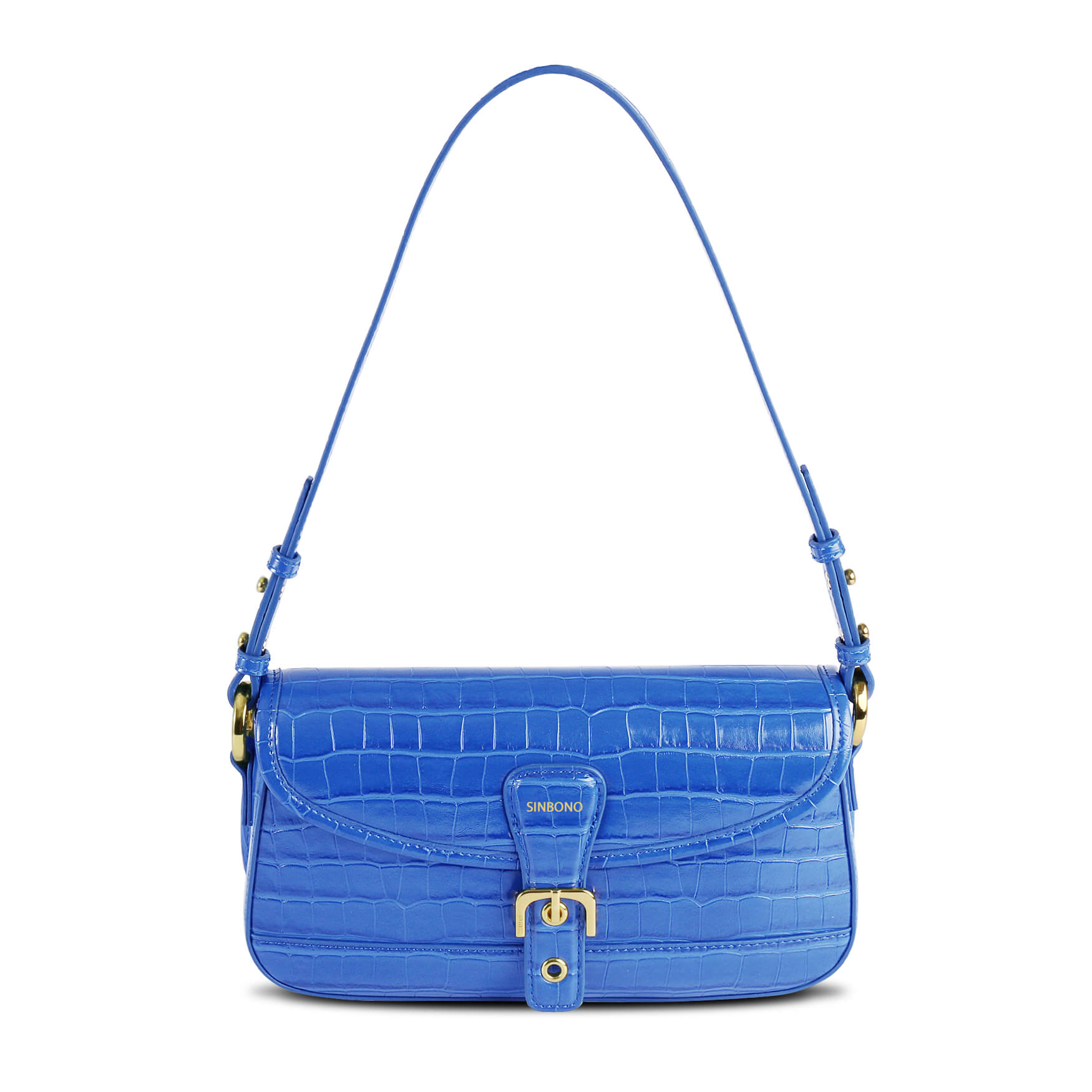 SINBONO Fiona Leather Shoulder Bag-Fiona Shoulder Bag Classic Blue