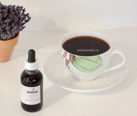 Lavender Coffee Drink