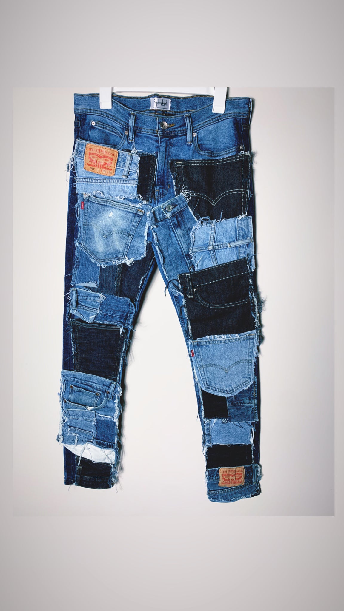 Levi's Patchwork Jeans – Splashed by DKG
