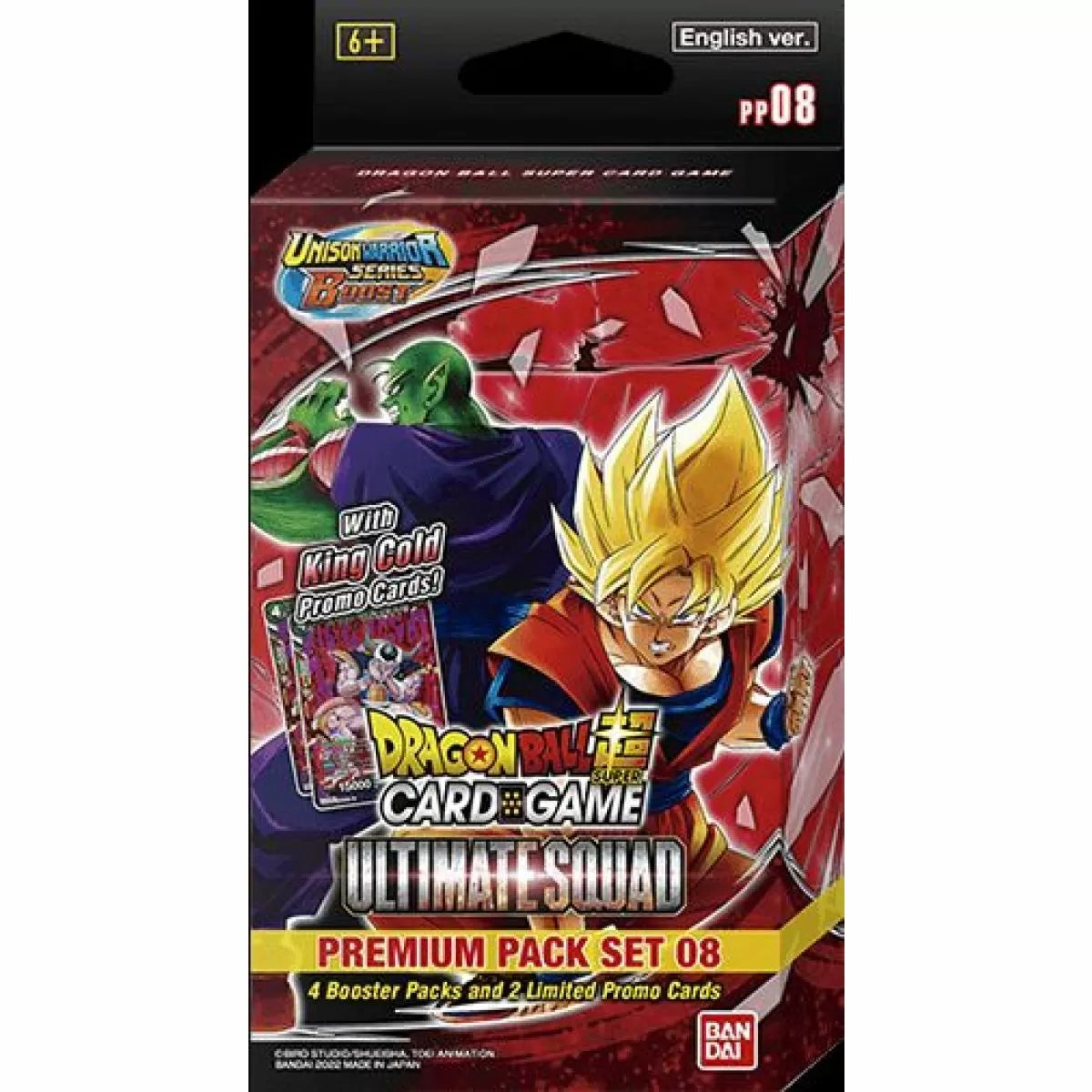 Bandai Dragon Ball Super Trading Cards - Zenkai Series PREMIUM PACK SET  [PP10](4 Packs & 2 Promos):  - Toys, Plush, Trading Cards,  Action Figures & Games online retail store shop sale