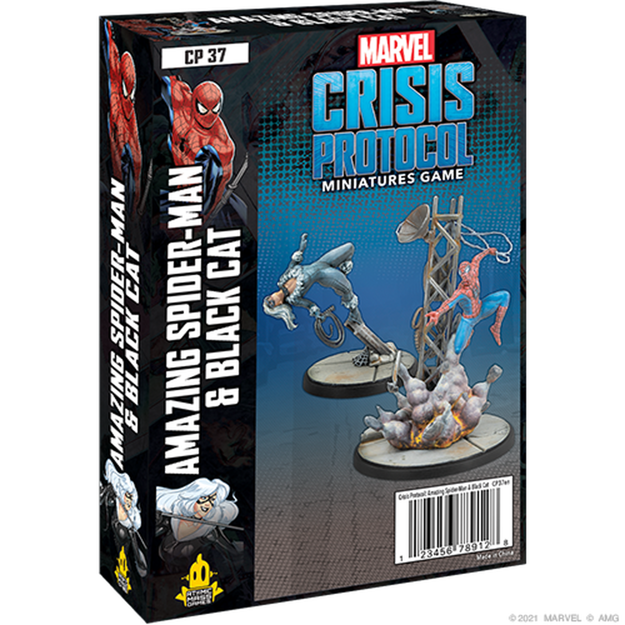  Atomic Mass Games Marvel Crisis Protocol Rogue and Gambit  Character Pack, Miniatures Battle Game, Strategy Game for Adults and  Teens, Ages 14+, 2 Players, Avg. Playtime 90 Minutes