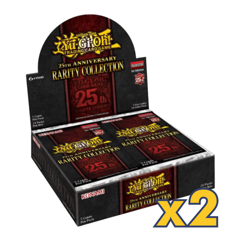 シュリンク付き新品未開封25th Anniversary Rarity Collection 2box