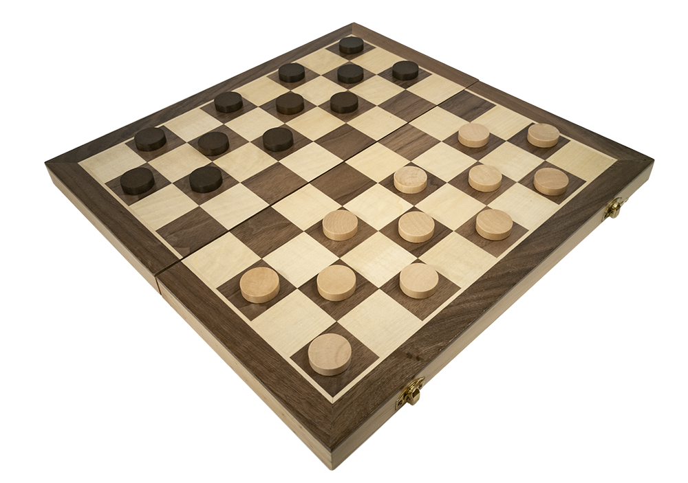 LPG Wooden Magnetic Chess Set 38 cm [::] Let's Play Games