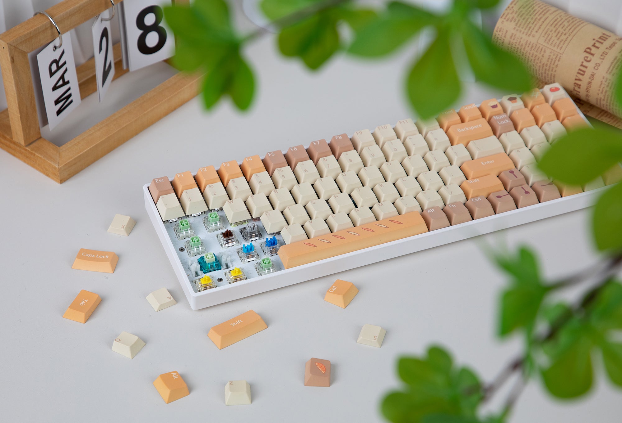 dessert-series-pbt-cherry-profile-keycaps-set