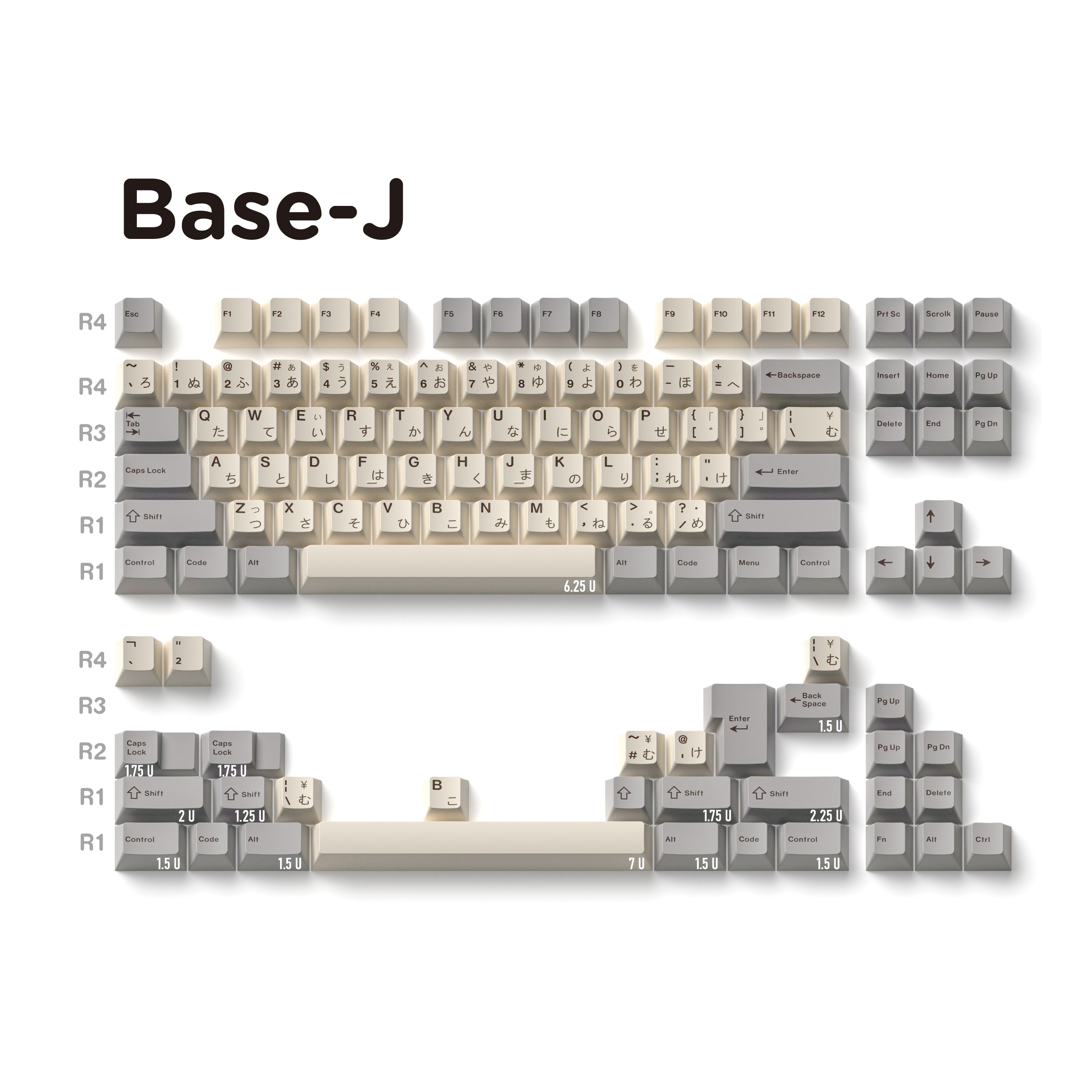Desert-Japanese-PBT- Cherry-Profile-Keycaps-Set
