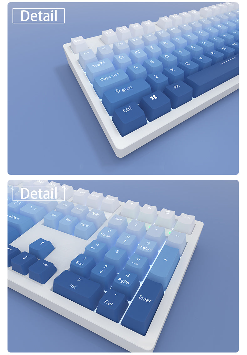 FogBlue-Front-Engraved-Translucent-Keycaps-Set