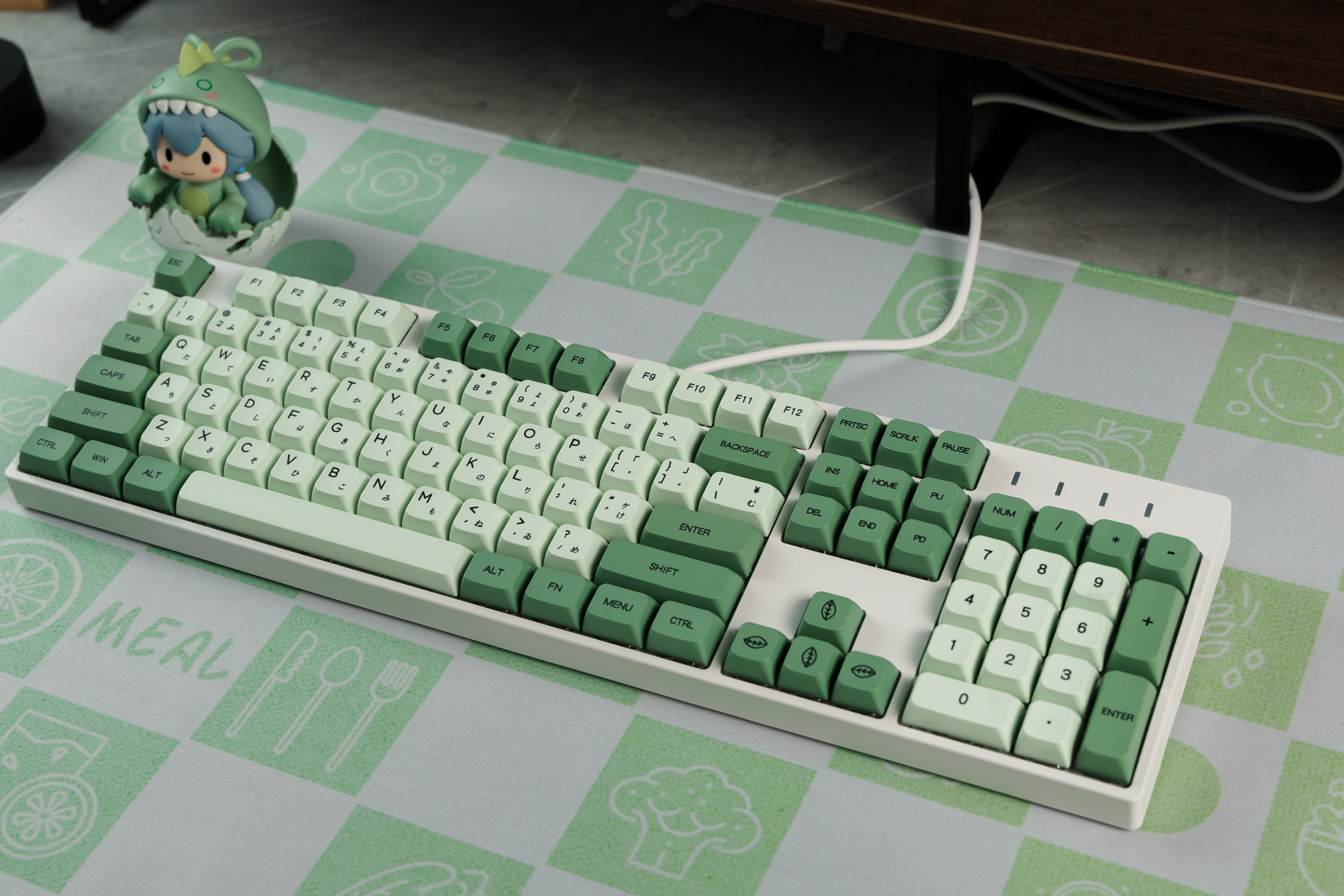 Full-Size-Mechanical-Gaming-tri-mode-Keyboard-matcha